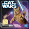Cat Wars 2025 Wandkalender, 16 Monate, Humor & Comic-Kalender, 30,5 x 30,5 cm