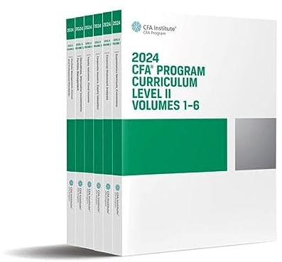 2024 CFA Program Curriculum Level II Box Set, Volumes 1 - 6 (Cfa Institute Program)