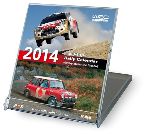Desktop Rally Calendar 2014: History meets the Present: History meets the Present. 2-Wochen-Kalendarium