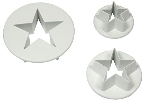 PME Set von 3 Ausstechern in Stern-Form, klein, mittel und groß