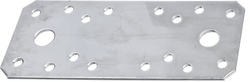 Alberts 330002 Flachverbinder | sendzimirverzinkt | 96 x 35 mm