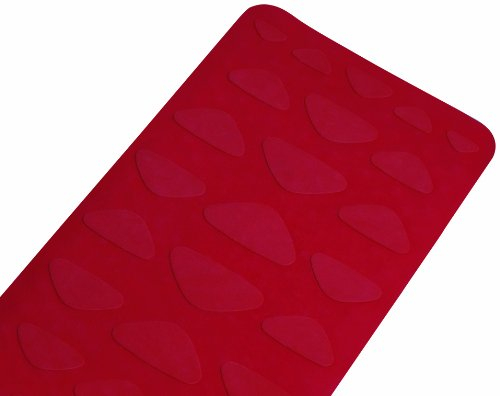 Spirella 10.15513 Wanneneinlage Trix-Eco rot 75 x 35 cm