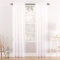 Megachest a pair of slot top voile curtains (Off White, 56 wideX108 drop 2 Panels)