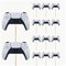AK Giftshop Gamer Gaming Controller - Birthday - Event - Party Food - Cake Cupcakes - Picks Sticks Decorations Toppers (pack of 14)