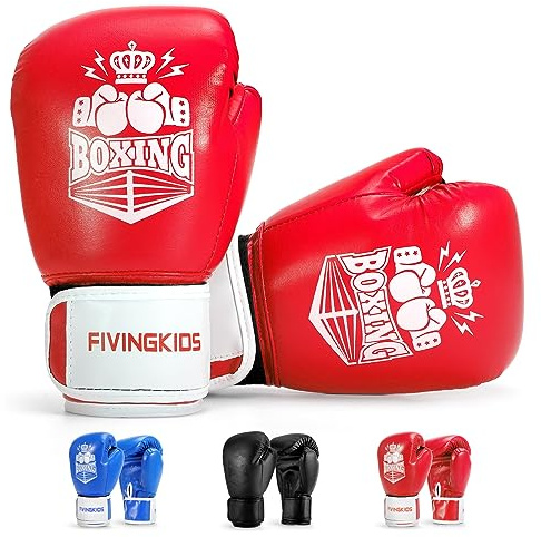 Kids Boxing Gloves for Boys and Girls,Youth Boxing Training Gloves for 3-15,Kids Sparring Boxing Gloves for Punching Bag, Kickboxing, Muay Thai, MMA