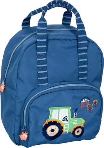 Kinderrucksack Traktor - Wenn ich mal groß bin | Kindergartenrucksack verstellbar | Geschenkidee für Jungs | Kinderreiserucksack | Traktor Fans