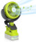 GGiking Ventilatore a batteria con clip per Ryobi da 18 V senza fili, testa girevole a 180 °C e 2 velocità per attività all'aperto, campeggio, barbecue, ecc. (solo utensili)