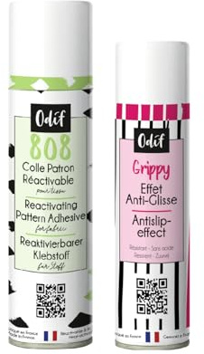 Colle pour Patron reactivable 808 + Spray Antiglisse Grippy