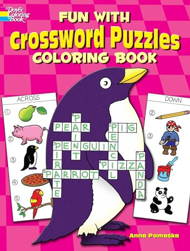 Fun With Crossword Puzzles Coloring and Activity Book (Dover Kids Activity Books)