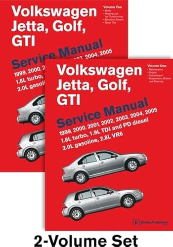 Volkswagen Jetta, Golf, GTI (A4) Service Manual: 1999, 2000, 2001, 2002, 2003, 2004, 2005: 1.8l Turbo, 1.9l Tdi Diesel, Pd Diesel, 2.0l Gasoline, ... Diesel, Pd Diesel, 2.0l Gasoline, 2.8l Vr6
