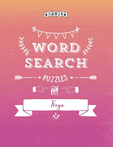 Word Search Puzzles for Freya