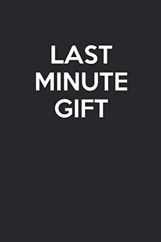 Last Minute Gift: - Blank Page Journal - With No Lines - (Diary, Notebook)