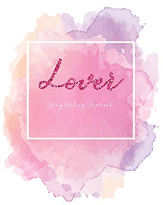 Lover: Blank Lined Designer College Ruled Notebook Journal