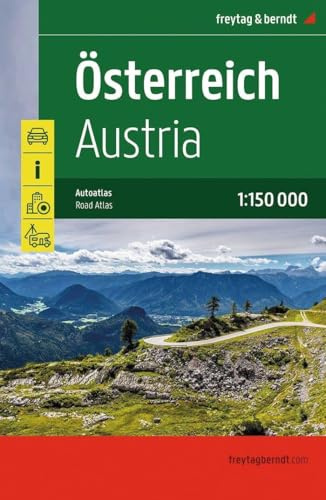 freytag & berndt Autoatlas Österreich Supertouring 1:150.000: road atlas