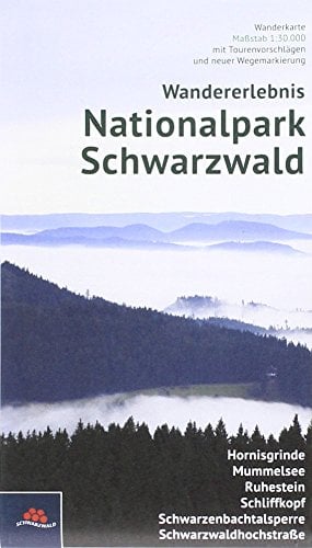 Wandererlebnis Nationalpark Schwarzwald: Wanderkarte Maßstab 1:30.000