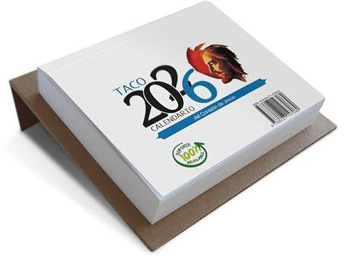 Taco Calendario del Corazón de Jesús - Mesa Sgdo. Corazón - 2026
