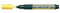 Pentel SMW26-GO Wet Erase Marker, Kreidemarker, Feucht abwischbar, Keilspitze, 1 Stück, Gelb