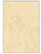 SIGEL DP907 Hochwertiges Marmor-Papier beige, A5, 100 Blatt, Motiv beidseitig, Briefpapier 90 g, aus nachhaltigem Papier