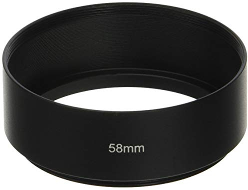 Fotga Screw Mount 58 mm Standard Metall Gegenlichtblende für Canon Nikon Pentax Sony Olympus
