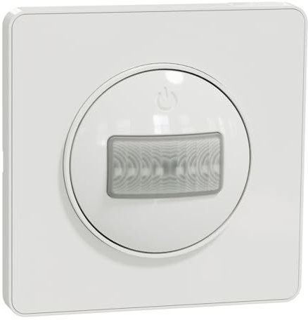 Schneider Electric S520524 Schneider Electric S520524 Odace Détecteur de Présence et de Mouvement Spécial Rénovation, 2 Fils, Blanc Odace