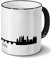 digital print Städtetasse Prag - Design Skyline/Silhouette Prag