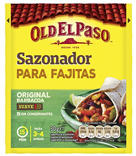 Old El Paso - Sazonador para Fajitas - 30g