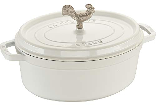 STAUB Coq au Vin Cocotte en fonte Blanc 5,75 l