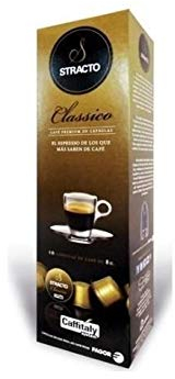 Stracto Capsulas de Café 80606, Delicato 80 Unidades 1240 g