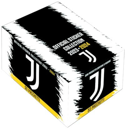 EURO PUBLISHING Figurine Juventus 2023 - 2024 - Prodotto Ufficiale (+ 250 figurine)