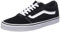 Vans Ward Canvas - Scarpe da Ginnastica Basse Uomo, Nero ((Suede/Canvas) Black/White Car)