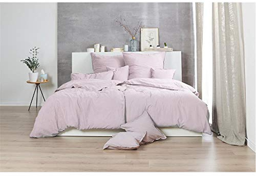 Primera Vario Bettwäsche Renforce Stone Washed Rose, 135 x 200 cm Bettwäsche