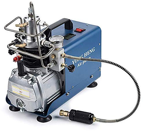 CGOLDENWALL Auto-Stop High Pressure Air Compressor Electric Air Pump for Fire Fighting Leak Detection Pressure Tester (AC220~240V/60Hz)