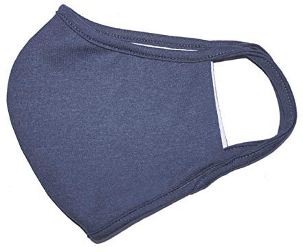 Weri Spezials Gesichtsmaske Mundmaske Maske, Bandana,Multifunktionstuch, Staubmaske - Mund-,Atem-,Staub-, Gesichttuch, Mund-und Nase- Maske. Für Wandern Sport und Freizeit (M, Grau)