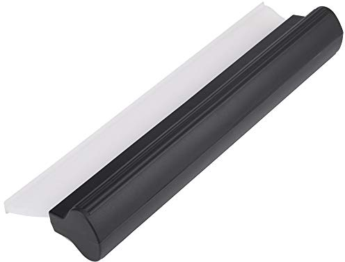 Raclettes de Lame D'eau de Voiture, Raclettes de Lame D'eau de Barre en T de Silicone de Voiture Noire Raclette D'essuie-glace Nettoyant de Vitre Propre