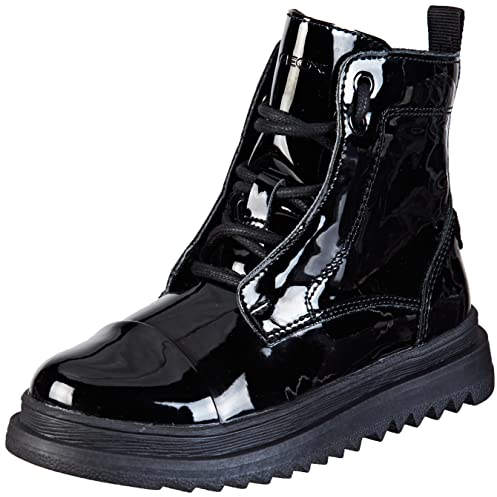 Geox J Gillyjaw Girl B, Stivaletti Bambine e ragazze, Nero (Black), 33 EU