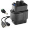 Wasserdicht DIY 6x 18650 Batteriegehäuse Box Cover mit 12V DC und USB Netzteil für Fahrrad LED Licht Handy Router Batterie Hülle Halter Box Halterung Stand Regal Aufbewahrungsbehälter Pack Cover