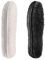 CCSOFTIME 2 Paar Einlegesohlen Lammfell für Damen und Herren,Winter Warm Lammfellsohlen Weich Dicke Schafwolle Schuheinlagen für Arbeitsschuhe,Hausschuhe und Stiefel,Beige Schwarz 38EU