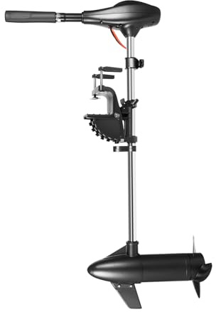 Aussenborder Benzinmotor, 58LBS 12V Außenbordmotor Elektroaussenborder Bootsmotor Outboard Motor Aussenborder Außenborder für Kajaks, Kanus, Beiboote (58LBS)