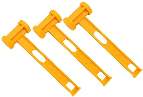 Anneome 3stücke Multifunktions-zelthering Hammer Tragbarer Zeltmallet Für Camping Wandern Und Outdoor-aktivitäten Zum Befestigen Von Zelten Und Abdeckungen