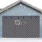 Magnetischer Garagentorschutz mit sichtbarem Fenster, 4,8 x 2,1 m, 3 Auto-Garagentorabdeckungen für Kälte, Winter, thermisch isolierte Abdeckung für Garage, dicker Garagentorvorhang, temporäre