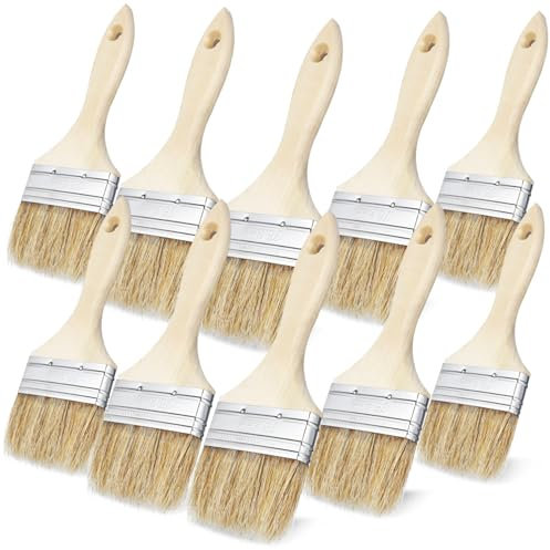Angoily 1 Satz Pinselschwein Bbrush Bbrusch BBQ Brush Zubehör Grillen Matebrush - Pinsel Saucenbürsten Pinsel Für Wände Fächerpinsel Zum Malen Schablonenpinsel Künstlerpinsel Hölzern 10st