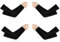4 Paires Manchette Bras Femme Homme,Manchons De Protection Solaire D'Été Pour Avant-Bras,Soleil Bras Manches Glacé Sun Protection,Manchette Bras Femme,Manchon Bras,Manches De Tatouage,Arm Sleeve,Blanc