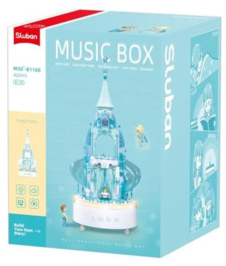 Sluban Spieluhr Eisschloss M38-B1168