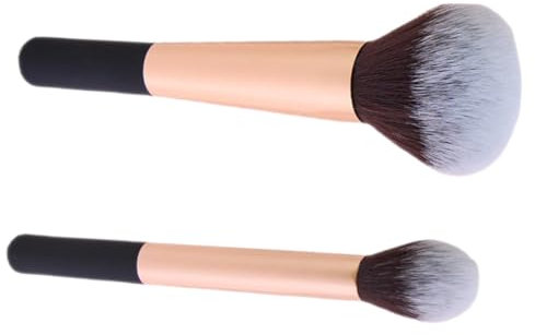 Ipetboom 2pièces Pinceau Blush Pour Poudre Et Maquillage Facial Pinceaux Cosmétiques Portables Pour Femmes Pinceau Visage Pour Application