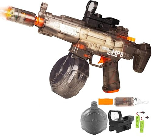 Electric Water Gun Automatic Water Pistol for Kids Boys Adults Powerful Water Guns Long Range Large Capacity with 2 Battery, Electric Water Blaster Summer Beach Pool Water Toys for Kids