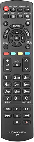 N2QAYB000830 Telecomando compatibile con Panasonic Smart TV TX-L24XW6 TX-L32BL6B TX-L39E6BK TX-39ASW504 TX-L42E6EK TX-42AS500E TX-L42E6YK