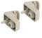 Staffa di montaggio per parasole interno 735411088 per Fiat Grande Punto Veicolo Parasole Set Beige