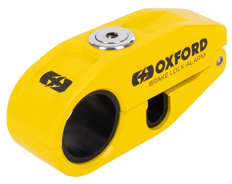 Oxford Brake Lock Alarm LK304 | Alarmed Front Brake Lever 120db Siren Motorcycle Motorbike Scooter Security