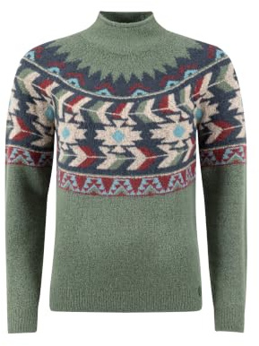 Weird Fish Arelia Ikat Knitted Jumper. (Jumper/Sweater/Fleece)