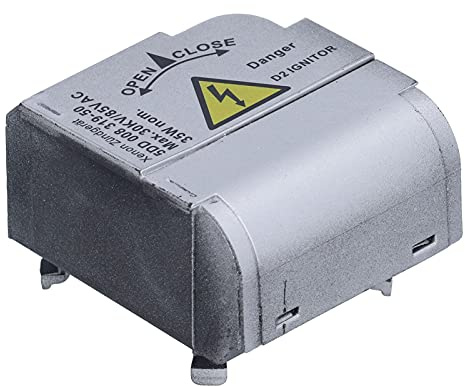 ZDETGU -Xenon-Vorschaltgerät-Zünder, 12 V ABS, Silberfarben, mit Schnellstart bei Geringem Strom und Stabilem Hochspannungsausgang, Passend für Sport S6 A8 S8 X5 E53 E85 E86 2002–2008